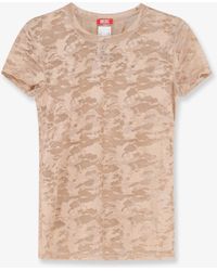 DIESEL - Kasia-Utlt Lace T-Shirt - Lyst