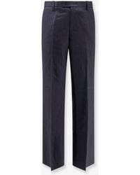 Tonywack - Wool Blend Pinstriped Trousers - Lyst