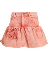 Ganni - Mini Bubble Skirt - Lyst