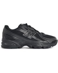 New Balance - '740' Tech Fabric Blend Sneakers - Lyst