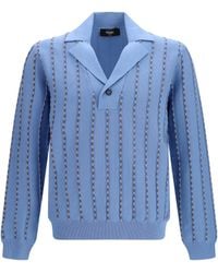 Fendi - Trompe-L'Œil Selleria Knit Sweater - Lyst