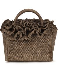IBELIV - Handbag Laguna Raffia - Lyst