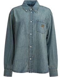 Miu Miu - Denim Shirt Light - Lyst