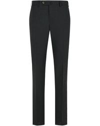 PT01 - Slim Stretch Virgin Wool Pants - Lyst