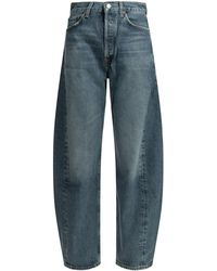 Agolde - Luna Pieced Wide-Leg Jeans - Lyst