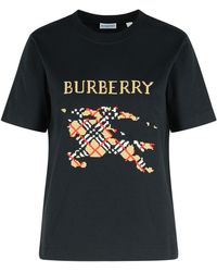 Burberry - 'Frankie' Cotton T-Shirt - Lyst