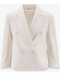 Max Mara - Mxmdorico Stretch Virgin Wool Blazer - Lyst