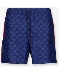 Gucci - Gg Nylon Swim Trunks - Lyst