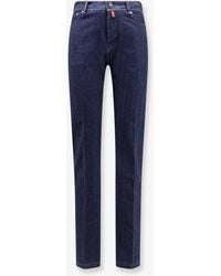 Kiton - Cotton Blend Jeans - Lyst