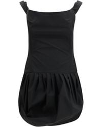 Magda Butrym - Off-Shoulder Puff Skirt Mini Dress - Lyst