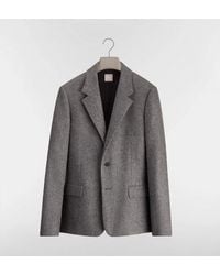 Dior - Virgin Wool Mono Breasted Blazer Jacket - Lyst