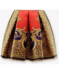Versace - Silk Skirt, - Lyst