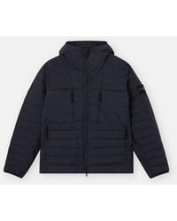 Stone Island - Hoodie Short Down Jacket - Lyst