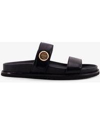 Tory Burch - Romy Leather Sandals - Lyst