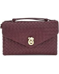 Bottega Veneta - Knot Lock Shoulder Bag - Lyst