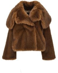 BB COUTURE - 'Barbra' Faux Fur Jacket - Lyst