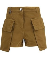 Pinko - Cargo Shorts Kiwi - Lyst
