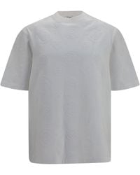 CASABLANCA - Oversized All-Over Monogram T-Shirt - Lyst