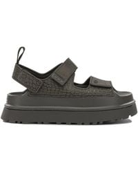 UGG - "Goldenglow Embossed" Low Sandals - Lyst