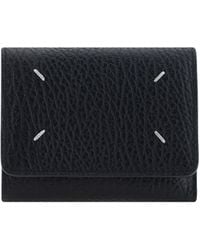 Margiela - Grained Leather Wallet - Lyst