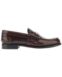 Church's - 'Pembrey W5' Fumé Polished Leather Loafers 38 - Lyst