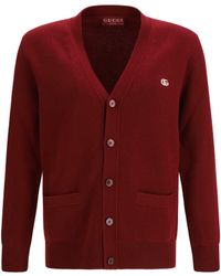 Gucci - Wool Cashmere Cardigan - Lyst