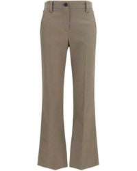 Brunello Cucinelli - Slim Flared Pants - Lyst