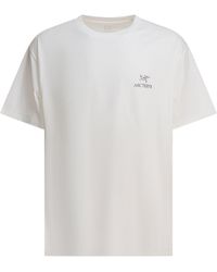 Arc'teryx - "Kragg Sl Cotton Brid Word Ss" T-Shirt - Lyst