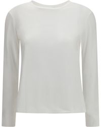 Max Mara - 'S Maxmara Fumetto Embroidered Logo T-Shirt - Lyst