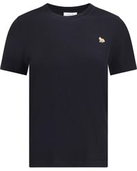Maison Kitsuné - Baby Fox Regular Tee-Shirt - Lyst