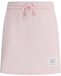 Thom Browne - Mini Skirt Cotton - Lyst
