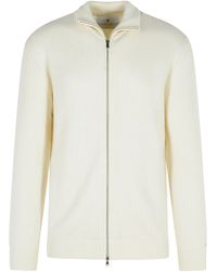 Seven Gauge - Cream Wool Sweater - Lyst