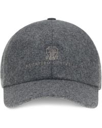 Brunello Cucinelli - Logo Baseball Hat - Lyst