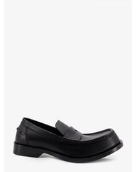 Loewe - Bobine Leather Loafers - Lyst