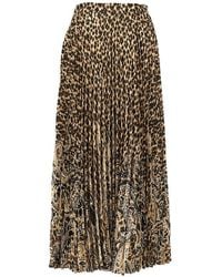 Etro - Printed Midi Skirt - Lyst