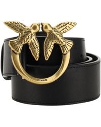Pinko - Belt Love Berry - Lyst