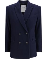Aftercoat - Double-Breasted Blazer Cashmere - Lyst