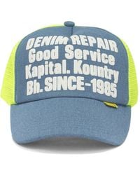 Kapital - Denim Repair Service Trucker Hat - Lyst