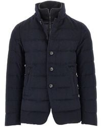 DUNO - 'Master T' Padded Technical Wool Jacket - Lyst