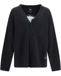 Y-3 - Chito V-Neck Cardigan - Lyst