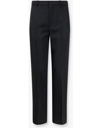 Dior - Dior Virgin Wool Trousers - Lyst