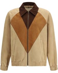 Valentino - Suede Jacket - Lyst