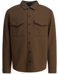 Vince - Cotton Overshirt Jacket - Lyst