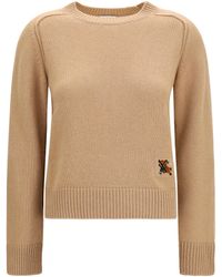 Burberry - Sweater Wool And Cashmere - Lyst