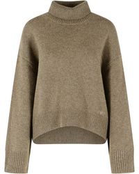 Loulou de Saison - Jonah Cashmere Sweater Nutmeg Melange - Lyst