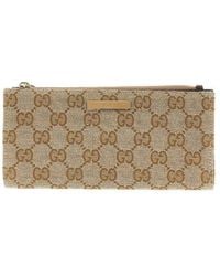 Gucci - Original Gg Wallet With Logo Plate - Lyst