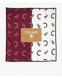 Celine - Silk Foulard - Lyst