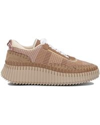 Chloé - "Nama" Low-Top Sneakers - Lyst