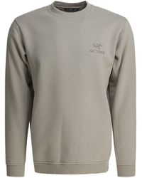 Arc'teryx - Fleece "Emblem" Crewneck Sweatshirt - Lyst
