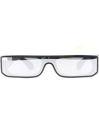Alaïa - Rectangular Shield Sunglasses - Lyst